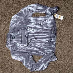 NWT I.N.C. International Concepts Lightweight Tie Dye Jacket/Blouse